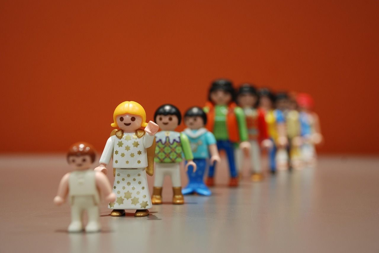 playmobils in systemic constellation